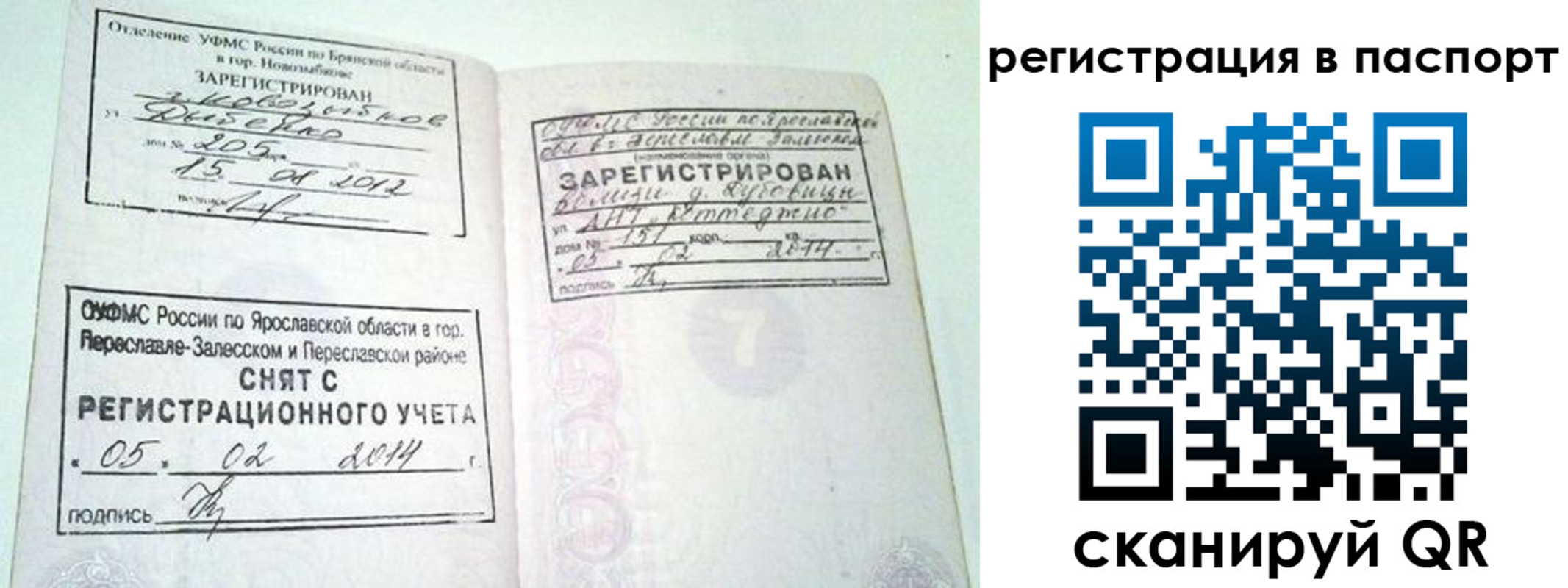 прописка в квартире в Солнечногорске